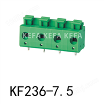 KF236-7.5 弹簧式PCB接线端子