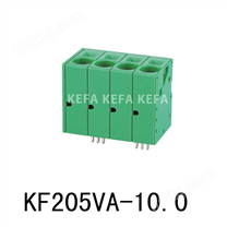 KF205VA-10.0 弹簧式PCB接线端子