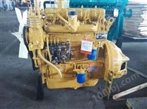 潍坊华旭4100四缸柴油发动机工程机械用，配套130离合器，带打气泵助力泵接口