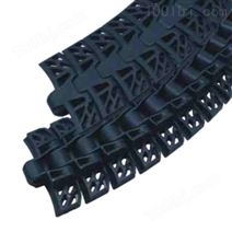 1050磁性转弯链 塑料平顶链带 输送链板